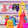 shopping mall for rich girls: supermarket cashier