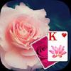 solitaire purple rose theme gamelinkexchange