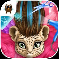 space animal hair salon full