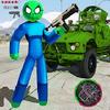 spider stickman rope hero mafia gangster vegas