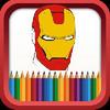 superhero coloring book