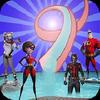 superhero incredibles water slide simulation