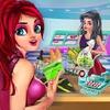 supermarket grocery shopping cashier cash register