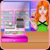 supermarket shop cash register