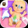 sweet baby girl doll house - play, care and bed time