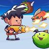 tap tap stickman heroes - idle fruit monster fight
