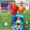 virtual mommy new born twins baby care family fun