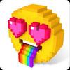 voxel doodle - color by number 3d