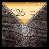 zipper lock screen leather