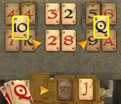 pyramid solitaire saga