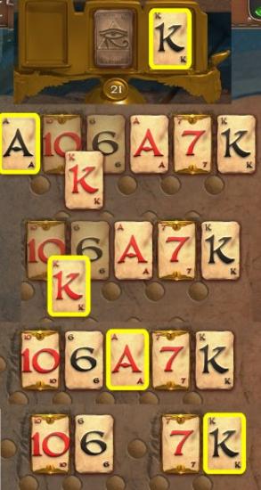 pyramid solitaire saga