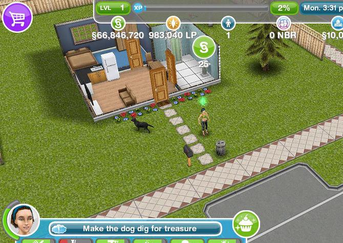 the sims freeplay
