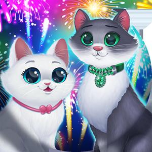 Christmas Bubble Cats GamelinkeXchange