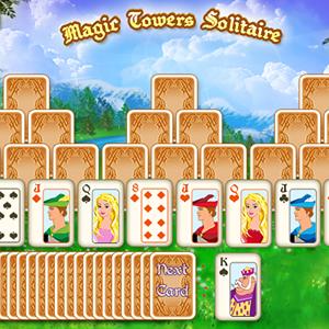 Magic Towers Solitaire GamelinkeXchange