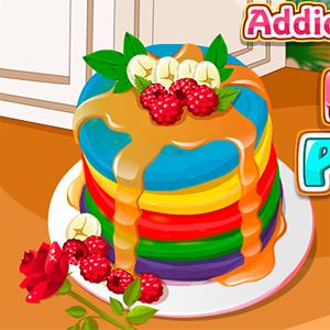 Rainbow Pancakes Game GamelinkeXchange