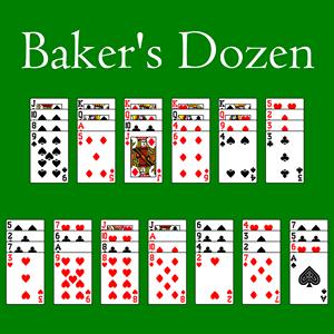Solitaire Baker s dozen GamelinkeXchange