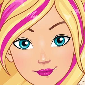super girl glittery dress up GameLinkExchange